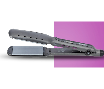 Geepas GHS86050 50W Hair Wet And Dry Straightener With LED Display -Grey in UAE