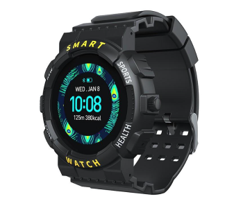 Z19 Bluetooth Touch Control Smart Watch With Heart Rate Blood Pressure And Sleep Monitor - Black in KSA