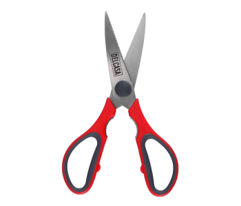 Delcasa DC1839 8 Inch Durable Kitchen Scissors With Stainless Steel Blade - Red in UAE