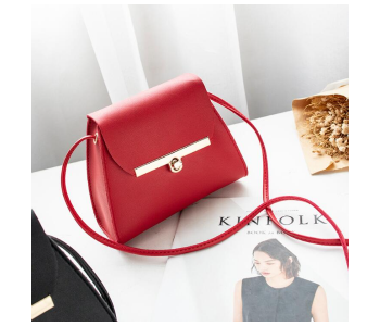 FN-Fashionable Summer New Style Mini Leather Purse Handbag For Women - Red in KSA