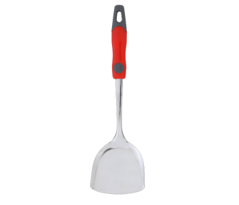 Delcasa DC1937 33X9.2 Cm Durable Stainless Steel Turner -Silver And Red in UAE