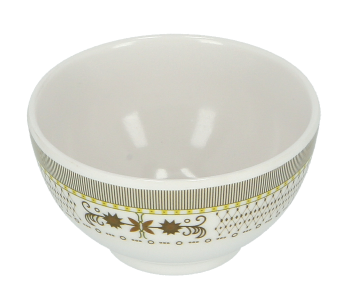 Delcasa DC1789 3.75 Inch Melamine Durable And Lightweight Rice Bowl - White in UAE