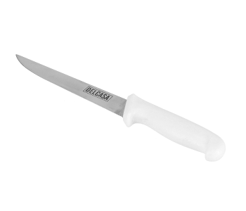 Delcasa DC1828 7 Inch Durable Slicer Knife With Comfortable Handle - White in UAE