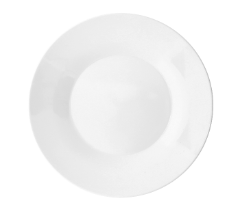Delcasa DC2316 8 Inch Melamine Side Plate - White in UAE