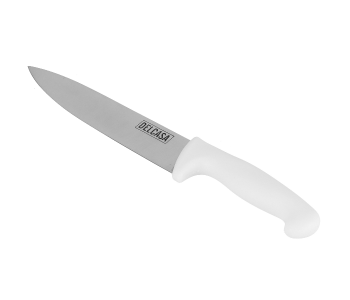 Delcasa DC1830 8 Inch Durable Chef Knife With Comfortable Handle - White in UAE