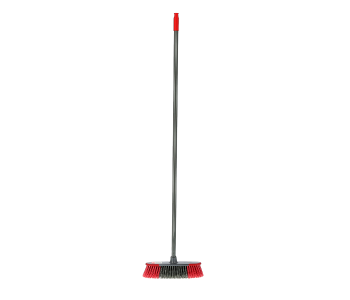 Delcasa DC1612 Indoor And Outdoor Sweeping Detachable Handle Broom - Red & Grey in UAE