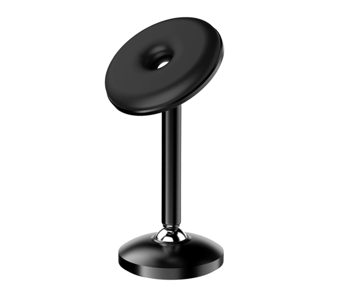 Express Delivery - Trands TR-HO6185 Durable Universal Magnetic Car Holder with Swivel Ball Joint - Black - ID 103127