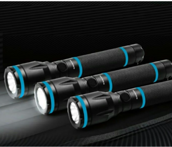 Olsemark OMFL2800 3 In 1 Rechargeable Flash Light - Black in KSA