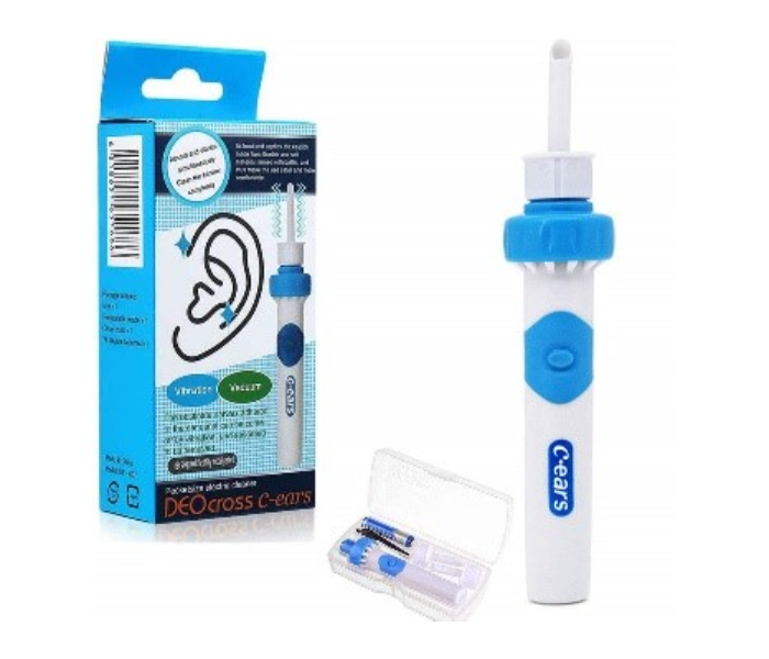 Express Delivery - Vacuum Soft Earwax Remover Kit with Low Suction Power - White - ID 103941