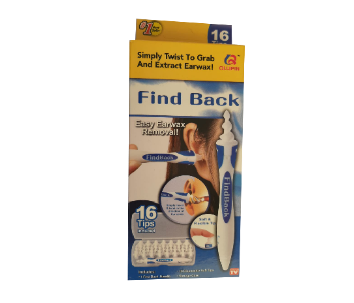 Express Delivery - Find Back Silicon Flexible and Washable Easy Earwax Removal - White - ID 103942