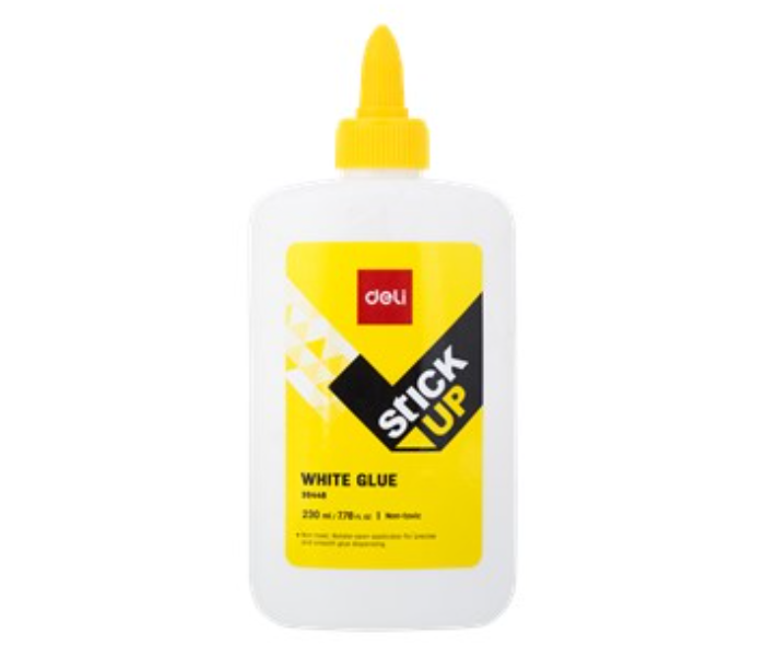 Express Delivery - Deli 39448 230ml Stick Up White Glue Sticks - White and Yellow - ID 106183