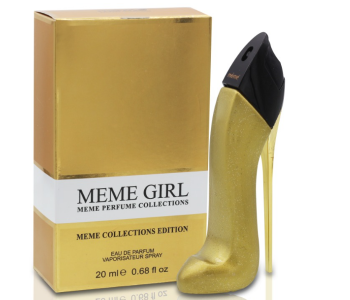 Meme Girl 20ml Eau De Parfum Vaporisateur Gold Spray For Women in KSA