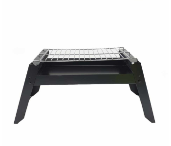 TL-258 Portable And Foldable Charcoal BBQ Grill -Black in UAE