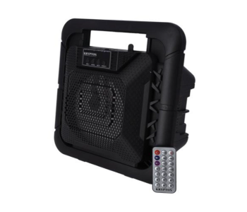 Krypton KNMS5396 Wireless Rechargeable Bluetooth Speaker - Black in UAE