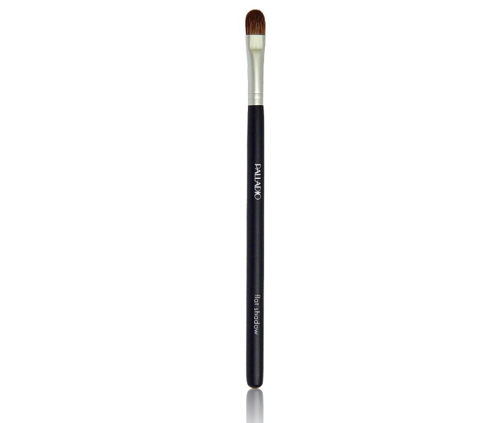 Express Delivery - Palladio Flat Eye Shadow Make Up Brush for Women - Black and Silver - ID 108482
