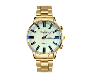 Express Delivery - Pack of 4 GHT Stainless Steel Assorted Color Watch - Gold and Silver - ID 107179