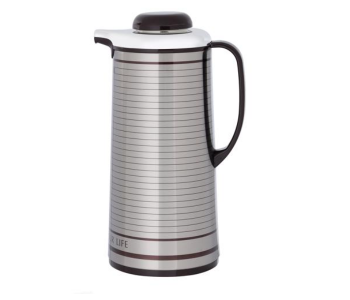 Olsenmark OMVF2480 1.9Litre Hot And Cold Vacuum Flask - Black And Silver in KSA