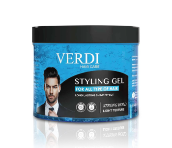 Verdi Hair Care Strong Hold Shine Effect Styling Gel For Men in KSA