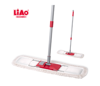Express Delivery - Liao 67356 60cm Cotton Cleaning Mop -A130044 - Red - ID 100125