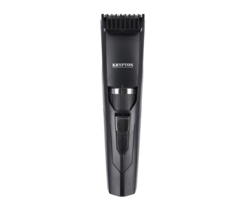 Krypton KNTR5418 Professional Rechargeable Trimmer With Stainless Steel Blade - Balck in UAE