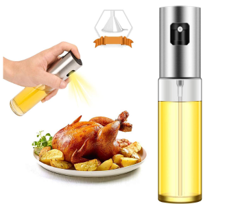 Oil Sprayer For Kitchen Uses - Silver in UAE