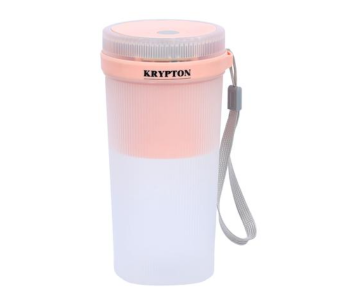 Express Delivery - Krypton KNB6344 Portable Juicer - White and Pink - ID 108694