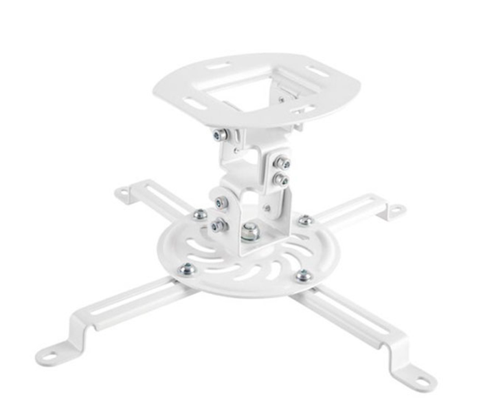 Express Delivery - Skill Tech SH-11P 150mm Projector Mount for Ceiling - White - ID 108620