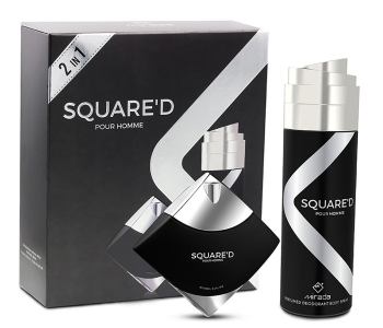 Squared 2 In 1 Pour Homme Perfume Deodrant Body Spray in KSA