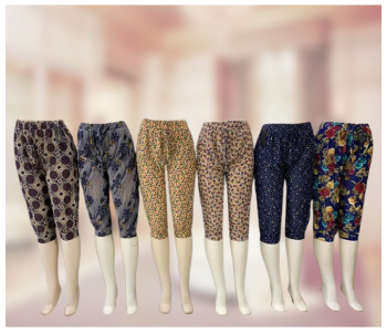 Express Delivery - 6 Piece Printed Short Pants for Women  - ID 109868