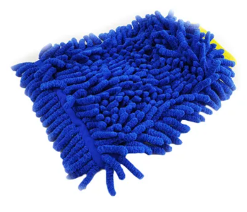 Goodyear GY-VCE-140 6 X 8 Inch Chenille Wash Mitts - Blue in KSA