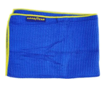 Goodyear GY-VCE- 630 6 Pieces 60 X 40 Centimeter Cleaning Cloth Set - Blue in KSA
