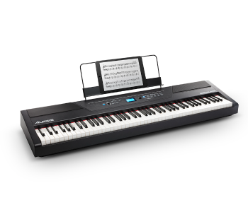 Alesis Recital Pro 88 Key Digital Piano With Hammer Action Keys - Black in UAE