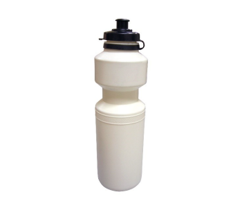 Express Delivery - VS080 Sports Water Bottle in PP Material - White and Black - ID 110607