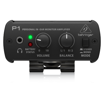 Behringer Powerplay P1 Personal In-Ear Monitor Amplifier - Black in UAE