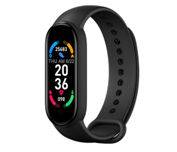 Express Delivery - Iends IE-W006 Sports Smart Band with Fitness Tracker - Black - ID 110550