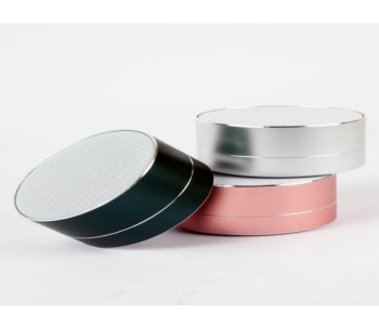 Express Delivery - VTS118 Round Shaped Bluetooth Speaker - Pink - ID 111574