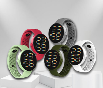 Fitbit Pack Of 5 Unisex Digital Touch Smart Watch in KSA