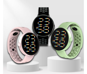 Fitbit Pack Of 3 Unisex Digital Touch Smart Watch in KSA