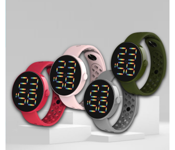 Fitbit Pack Of 4 Unisex Digital Touch Smart Watch in KSA