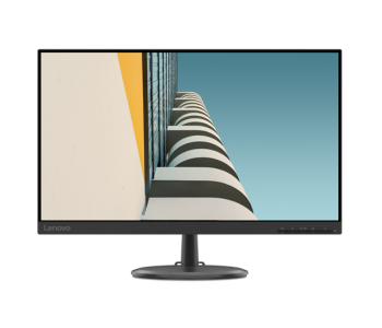 Express Delivery - Lenovo C24-20 62A8KAT1UK 23.8 Inch FHD VGA HDMI LED Monitor - Black - ID 110412