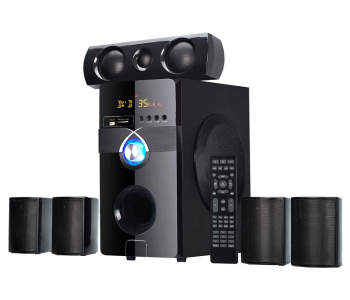 Impex BANG HT 5106 5.1 Channel 170 Watts Multimedia Speaker System - Black(duplicate) in KSA