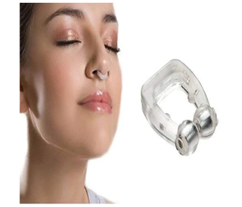 Silicone Magnetic Anti Snore Unisex Nose Clip Snoring Stopper in UAE