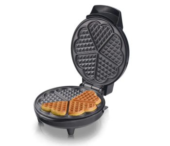 Saachi NL-WM-1568 5 Pieces Heart Shaped Waffles Maker - Black in UAE