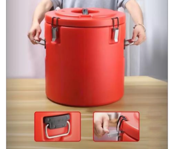 Express Delivery - VT3033 38 Litre Double Layered Stainless Inner Water Barrel - Red - ID 111567