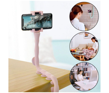 Express Delivery - Generic Cute Mobile Phone Holder with Flexible Rubber Octopus and Degree Rotatable Suction Cup - ID 111022