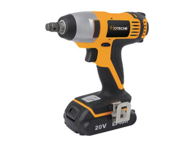 Express Delivery - Hotche P800120 20V Lithium Cordless Impact Wrench - Yellow and Black - ID 111394