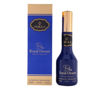Fabiola 100ml Blue Royal Desert Eau De Toilette Natural Spray - Blue in KSA