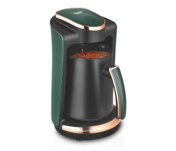 Saachi NL-COF-7046-GN Turkish Coffee Maker With Automatic Turn Off Function - Black And Green in UAE