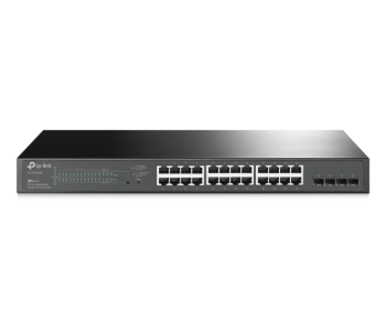 Express Delivery - TP-Link TL-SG2428P JetStream 28-Port Gigabit Smart Switch with 24-Port PoE - Grey - ID 111987