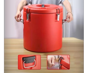 Express Delivery - VT3032 58 Litre Double Layered Stainless Inner Water Barrel - Red - ID 111566